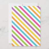 体操誕生日招待状 招待状 (裏面)