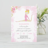 体操誕生日招待状 招待状 (スタンド正面)