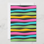 体操誕生日招待状 招待状 (裏面)