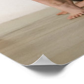 体操選手が上下を逆にする ポスター (角)