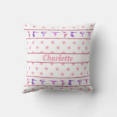 体操選手が体操選手とピンクスターズを呼ぶ クッション (裏面)