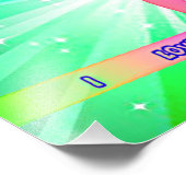 体操選手とビームで「体操が大好き」 フォトプリント            (角)