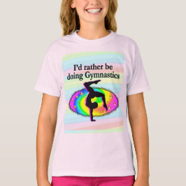 体操選手になりたい Tシャツ