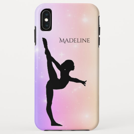 体操選手の名前入り携帯ケース Case-Mate iPhoneケース (裏面)