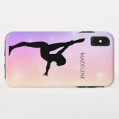 体操選手の名前入り携帯ケース Case-Mate iPhoneケース (裏面(横))