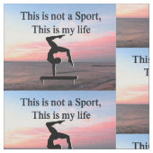 体操選手の生活 ファブリック (クローズアップ)