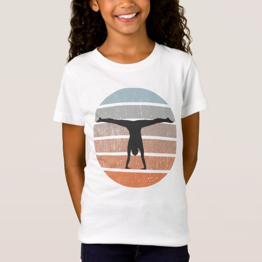 体操選手のTシャツ Tシャツ (正面)