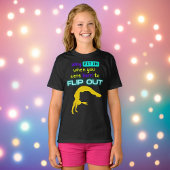 体操選手を転げ生まれた時に合う理由 Tシャツ