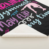 体操選手警告はいつでもフリップする可能性がある シェルパブランケット (3/4)