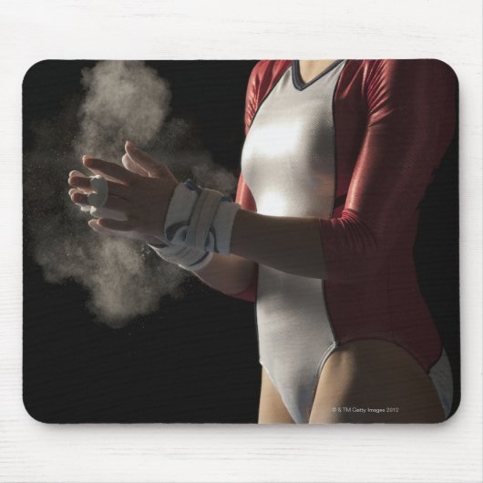 体操選手3 マウスパッド (正面)