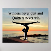 体操選手 ポスター (正面)