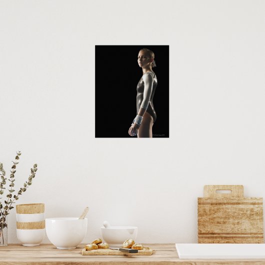 体操選手 ポスター (キッチン)