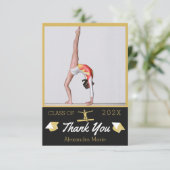 体操選手 卒業 現代フォト 卒業クラス サンキューカード (スタンド正面)