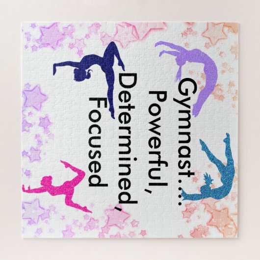 体操選手…強力で確実で集中 ジグソーパズル (横)