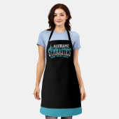 体操選手 ADD NAME 体操チーム 後屈 キックオーバー エプロン (着用した状態)