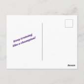 体操銀河系体操はがき ポストカード (裏面)