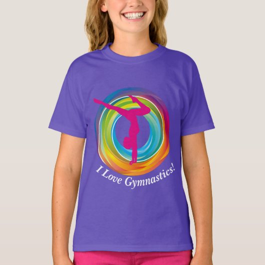 体操長袖Tシャツ Tシャツ (正面)