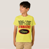 体操1つのチャンス1の側面 Tシャツ (正面フル)