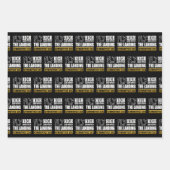 体操101空高く飛べ - バー体操 ラッピングペーパーシート (正面)