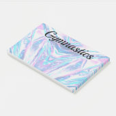 体操10" x 6"ポスト®メモ ポストイット (アングル)