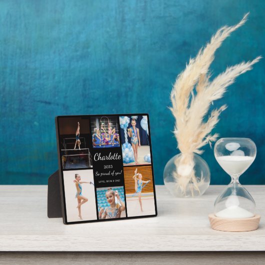 体操6フォトコラージュモダン記念 フォトプラーク (インサイチュ)