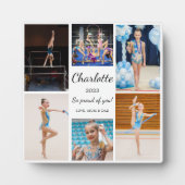 体操6フォトコラージュモダン記念 フォトプラーク (正面)