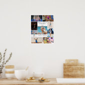 体操9フォトコラージュパーソナライズされたポスター ポスター (キッチン)