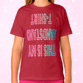 体操「これは私のハンドスタンドTシャツ」 Tシャツ