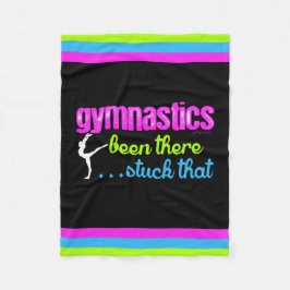 体操-そこにそれ付けられて…. フリースブランケット