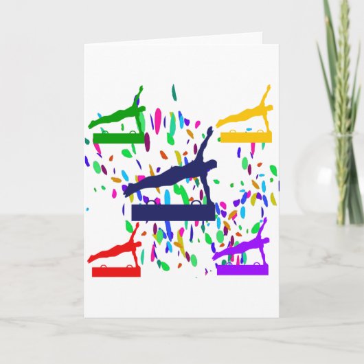 体操 カード (正面)