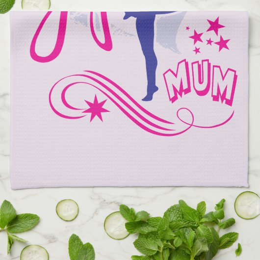 体操 キッチンタオル (折り畳み)