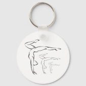 体操 キーホルダー (正面)