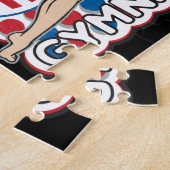 体操 ジグソーパズル (側面)