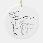 体操 セラミックオーナメント (裏面)