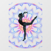 体操/ダンス抽象芸術窓貼り ウィンドウサイン (シート)