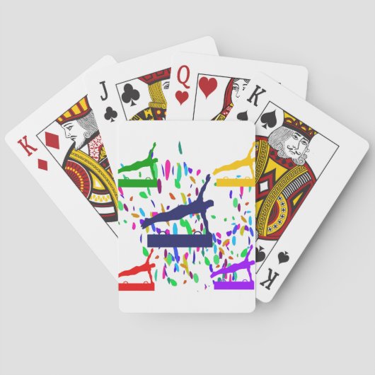 体操 トランプ (裏面)