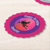 体操「ハッピーバースデー」カスタムコースター ペーパーコースター (アングル)
