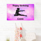 体操「ハッピーバースデー」カスタム旋回バナー 横断幕 (インサイチュ)