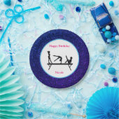体操「ハッピーバースデー」スパーク王室のル ペーパープレート (パーティー)