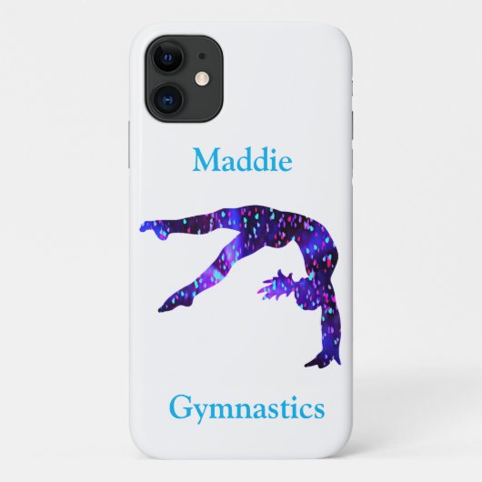 体操 ハンドスプリング Case-Mate iPhoneケース (裏面)