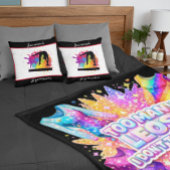 体操 バランスビーム ペイントスプラッター クッション