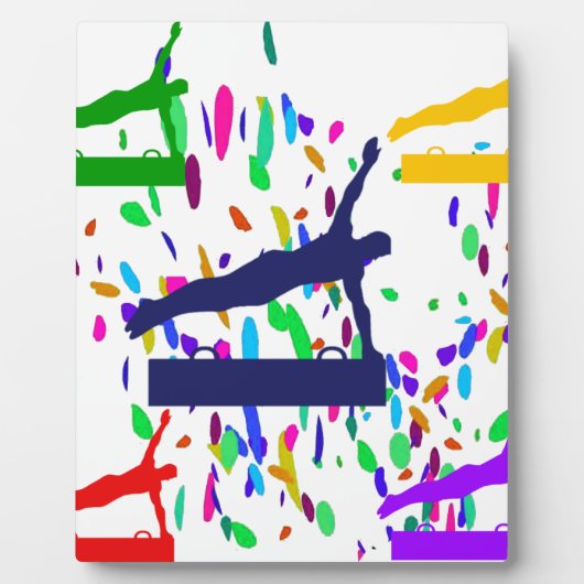 体操 フォトプラーク (正面)