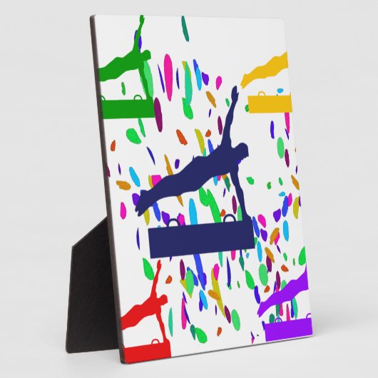 体操 フォトプラーク (側面)