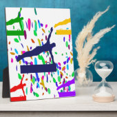 体操 フォトプラーク (側面)