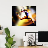 体操 ポスター (ホームオフィス)