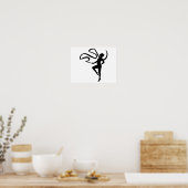 体操 ポスター (キッチン)