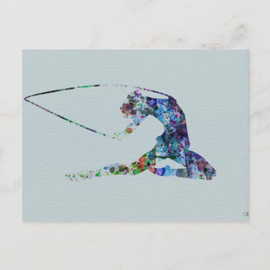 体操 ポストカード (正面)