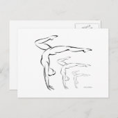 体操 ポストカード (正面/裏面)