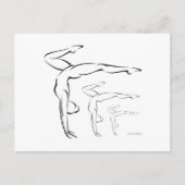 体操 ポストカード (正面)