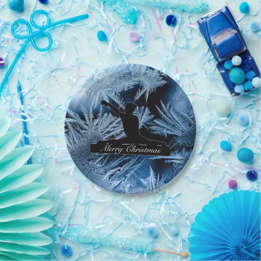 体操「メリークリスマス凍ってい」 ペーパープレート (パーティー)